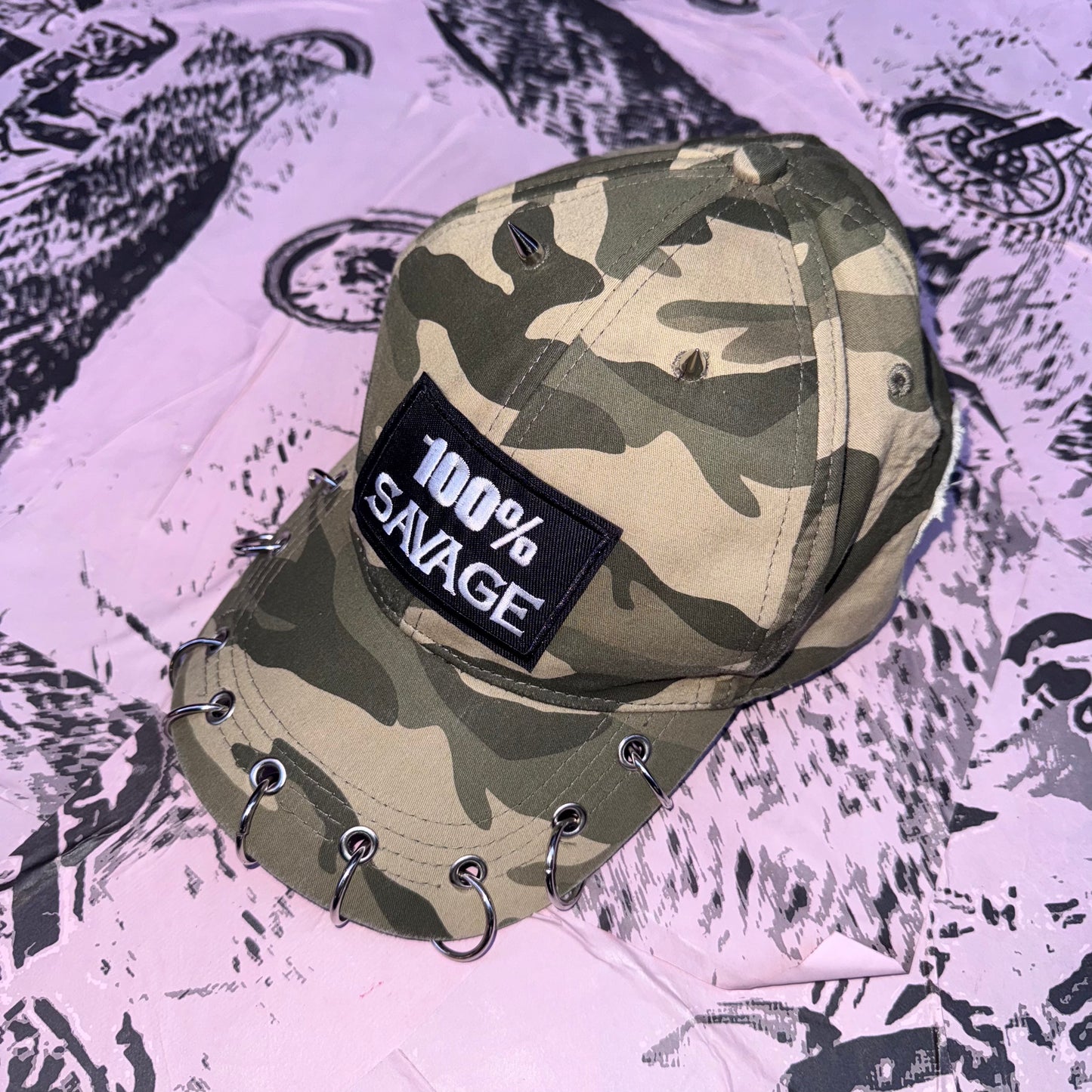 KABO 100% Savage Camo Cap