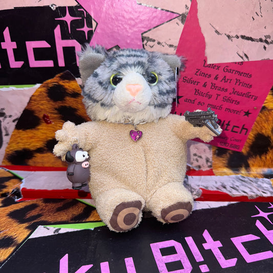 TEDDYLAND Gun Kitty Plush
