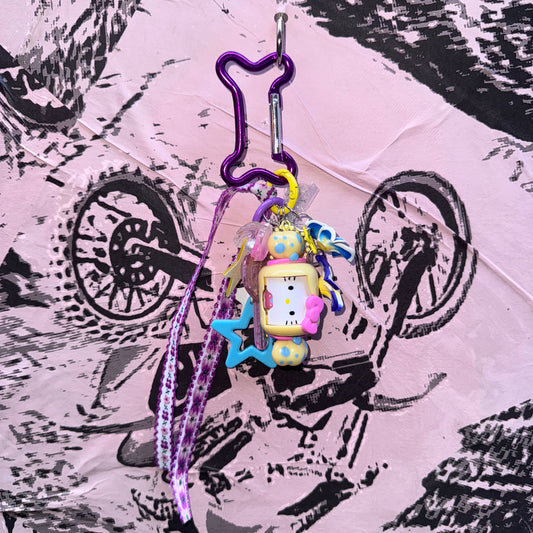 TOYBOY GALLERY Hello Kitty Bone Carabiner Charm